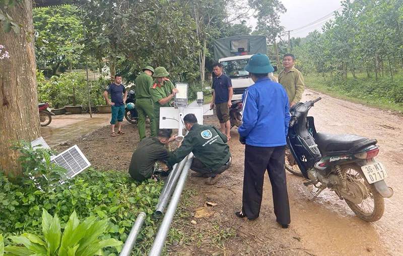 Công an xã Lương Sơn thắp sáng bình yên vùng cao