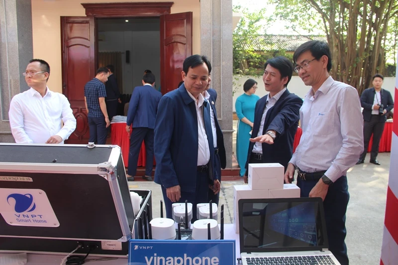 Nhiều sản phẩm công nghệ trưng bày tại Hội nghị “Thúc đẩy hoạt động ứng dụng, chuyển giao, đổi mới sáng tạo và kết nối cung cầu công nghệ tỉnh Thanh Hóa”