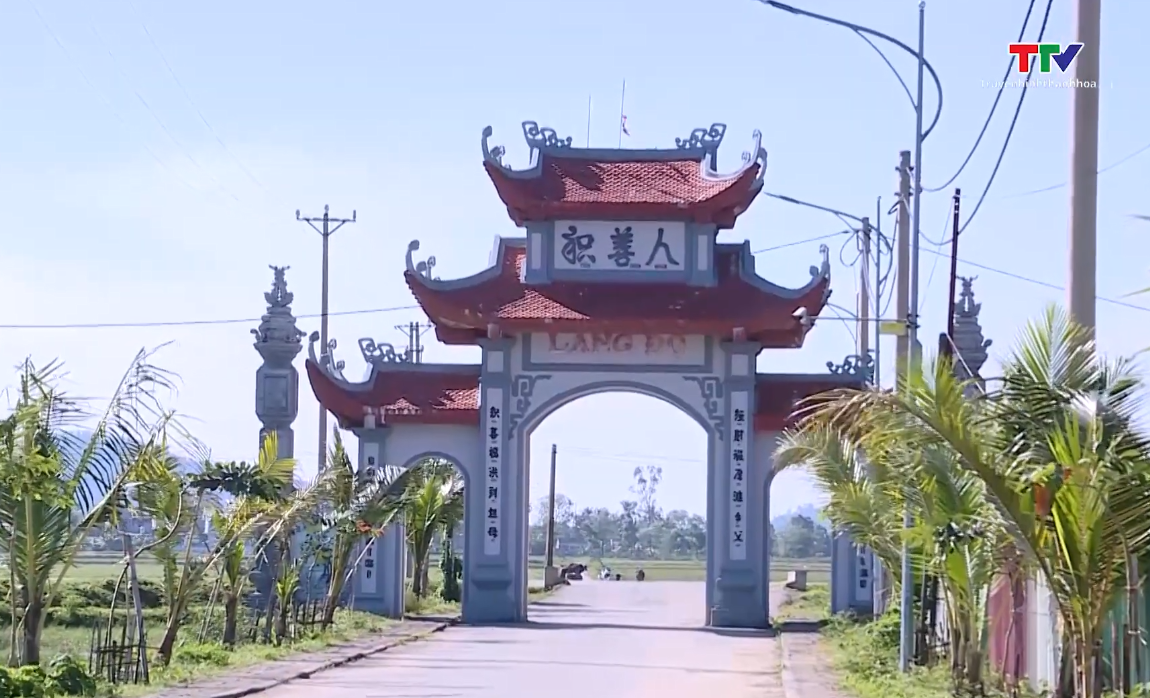 Thanh Hóa - Góc nhìn từ trên cao: Cổng làng nơi lưu giữ hồn quê Việt