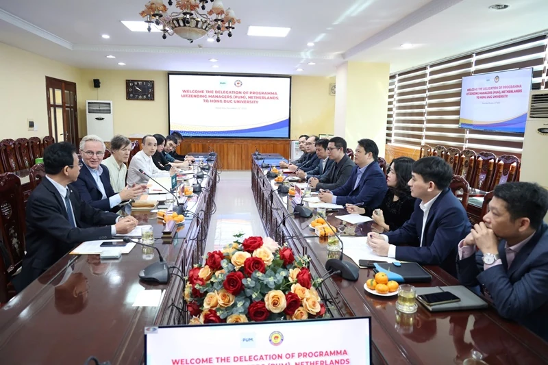 Đồng ý chủ trương cho phép Trường Đại học Hồng Đức ký kết hợp tác với Đại học Niigata