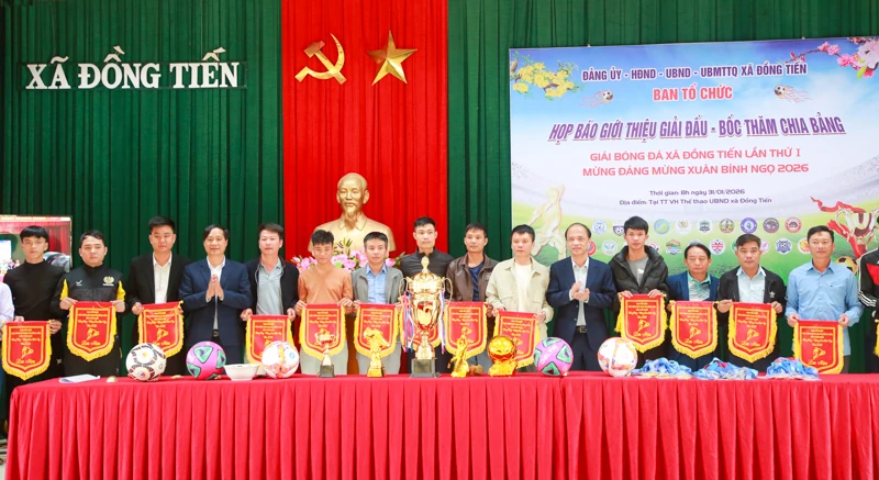 Nhiều hoạt động thể thao sôi nổi mừng Đảng, mừng Xuân tại xã Đồng Tiến