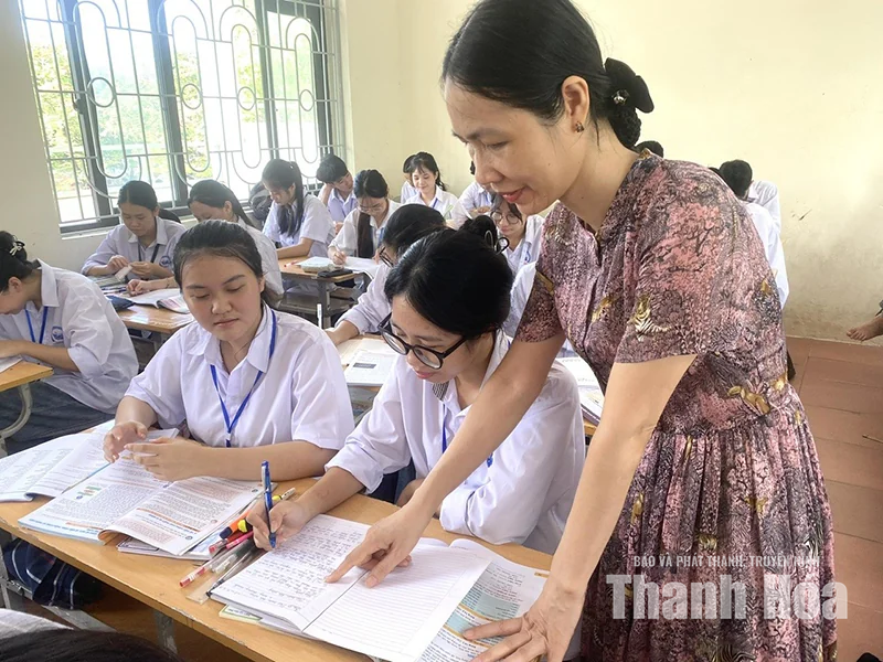 Khi học sinh đổi tổ hợp môn