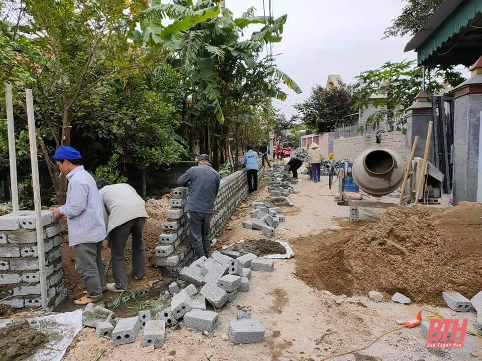 Những con đường nông thôn mới ở xứ Thanh