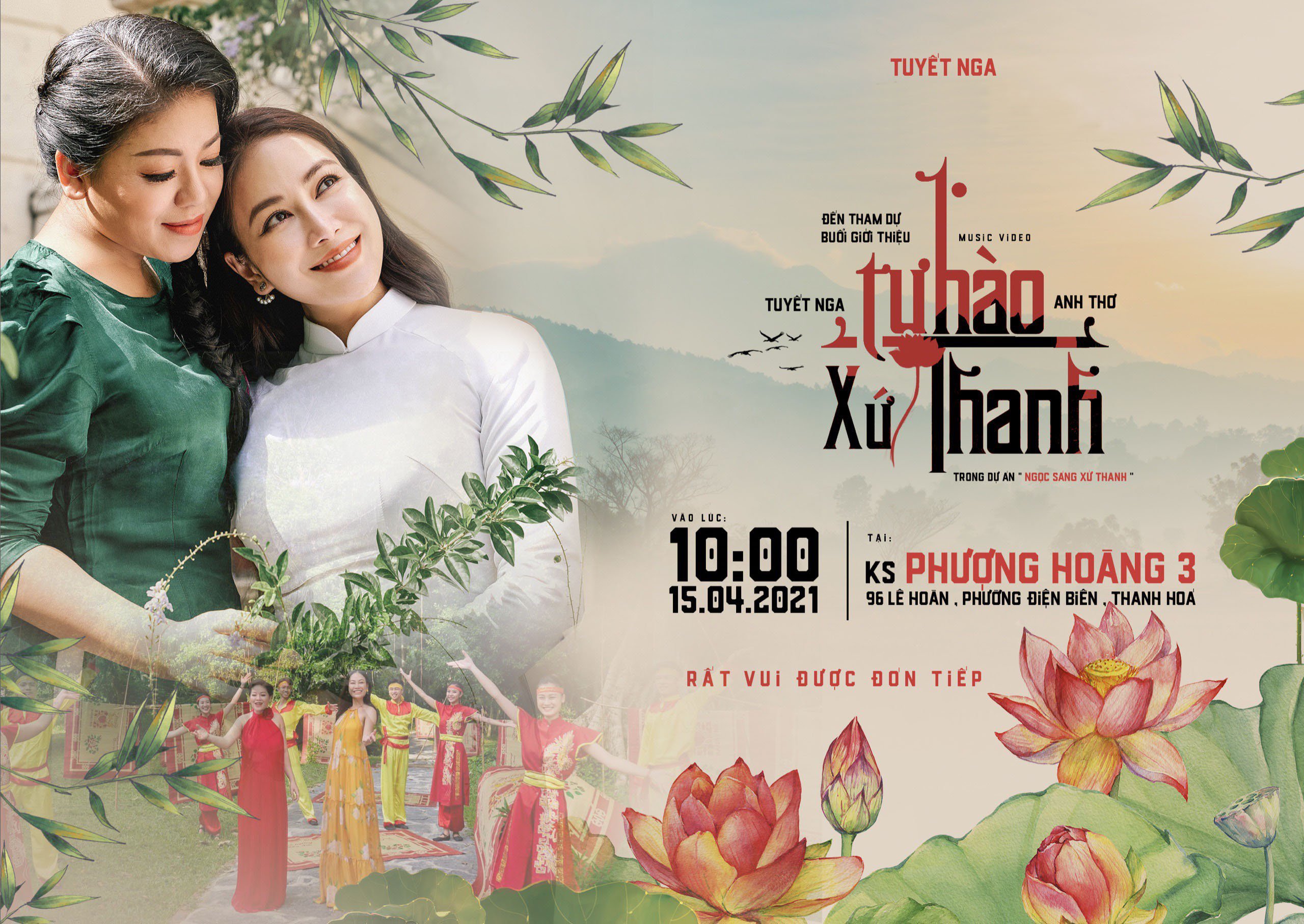 Hoa hậu Tuyết Nga ra mắt MV về quê hương Thanh Hoá