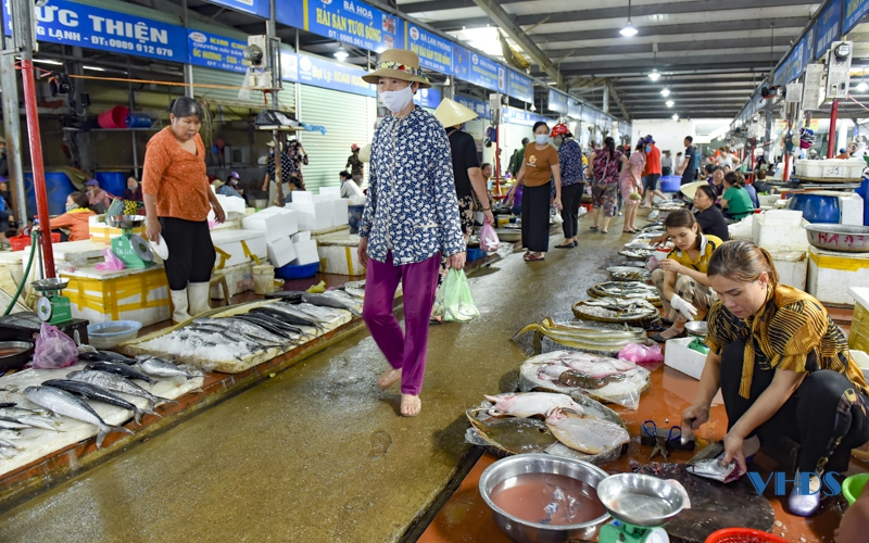 Chợ hải sản đồng hành cùng du lịch ở thành phố biển Sầm Sơn 