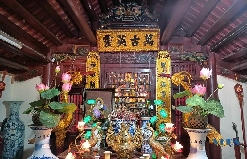 Nơi thờ hai vị công thần bên bờ sông Mã