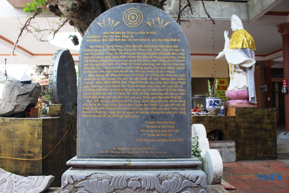Chùa Bái Chăm - một điểm đến tâm linh ở thành phố Thanh Hóa