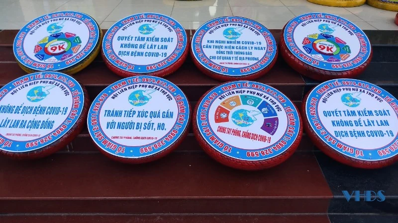 Các cấp hội phụ nữ tích cực tham gia các hoạt động phòng, chống dịch COVID-19
