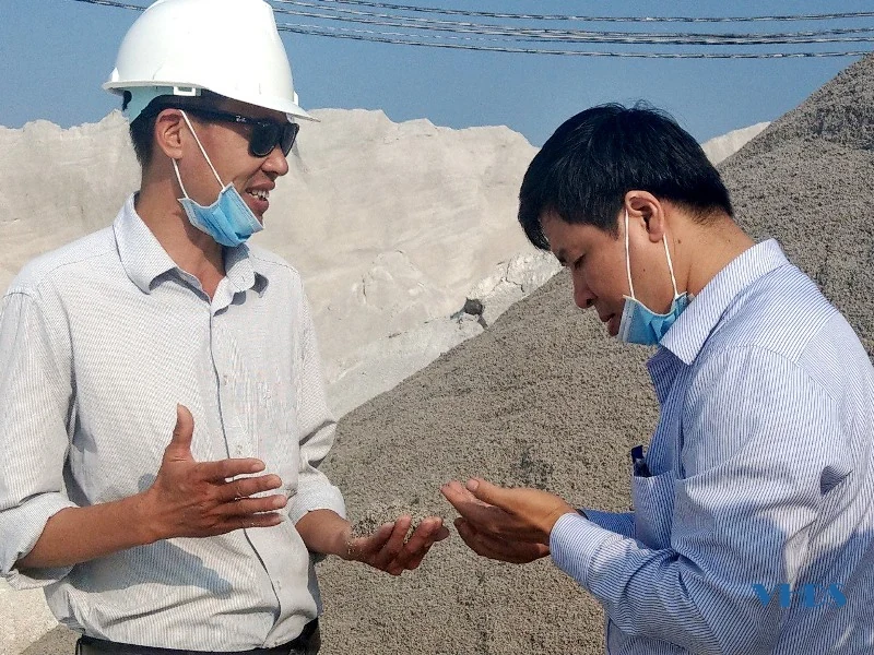 Sản xuất cát nhân tạo tận dụng tối đa nguồn tài nguyên sẵn có trên địa bàn