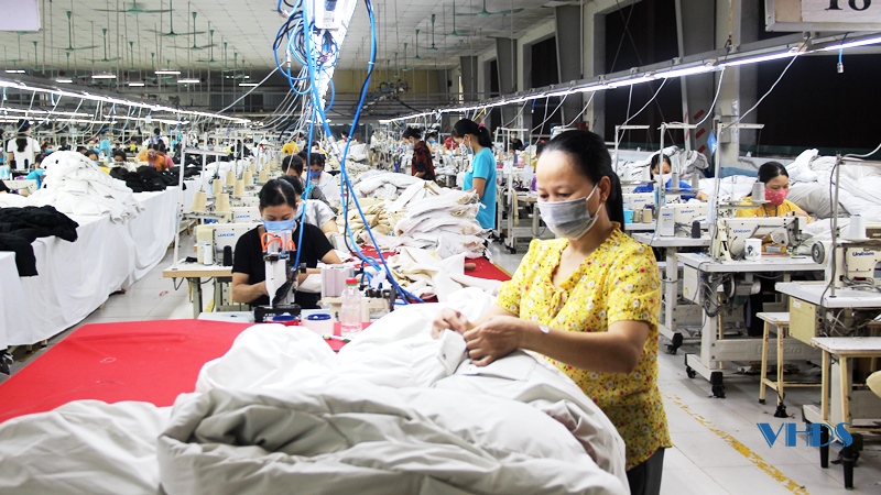 Nhà máy may IVORY Thanh Hóa giữ nhịp sản xuất trong điều kiện dịch bệnh