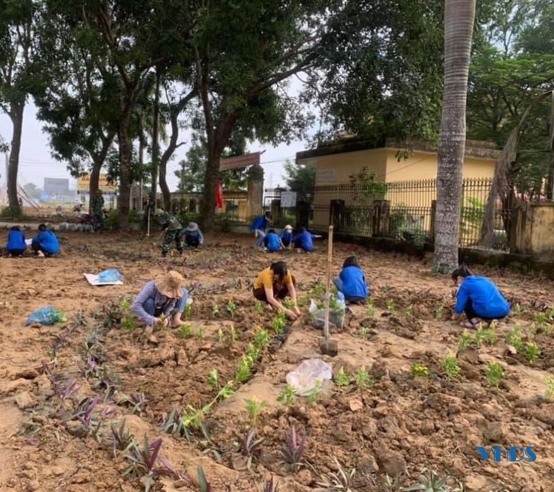 3.000 đoàn viên, thanh niên huyện Thiệu Hóa tham gia đợt cao điểm chỉnh trang cảnh quan môi trường