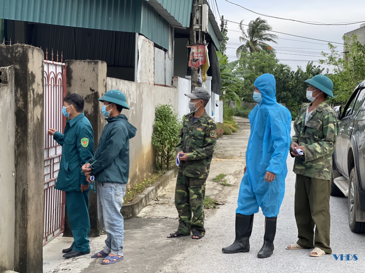 Nỗ lực khoanh vùng, khống chế ổ dịch tại xã Quang Trung, thị xã Bỉm Sơn