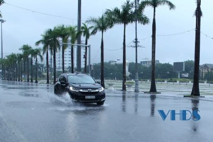 Áp thấp nhiệt đới gây mưa, ngập cục bộ tại TP Thanh Hóa