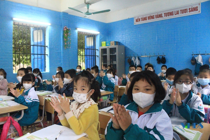 Thị xã Bỉm Sơn: Thực hiện nghiêm quy định phòng, chống dịch bệnh COVID-19 khi học sinh trở lại trường