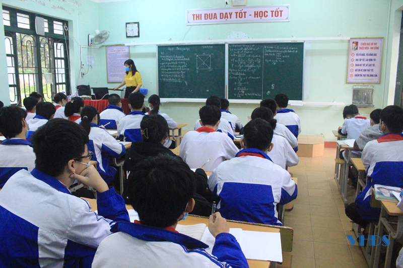 Thị xã Bỉm Sơn: Thực hiện nghiêm quy định phòng, chống dịch bệnh COVID-19 khi học sinh trở lại trường