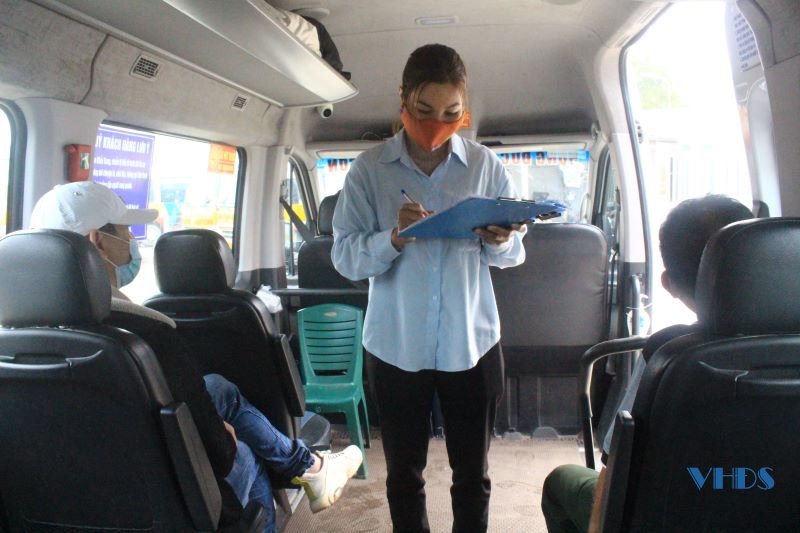Tăng cường phòng, chống dịch COVID-19 trong vận tải bằng xe buýt tuyến TP Thanh Hóa - thị xã Bỉm Sơn