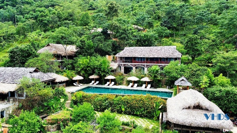 Đón ngày đông về ở khu nghỉ dưỡng Pù Luông Eco Garden