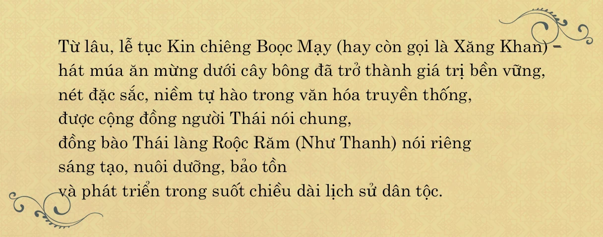 Lễ tục Kin Chiêng Boọc Mạy - “Bảo tàng” văn hóa Thái truyền thống