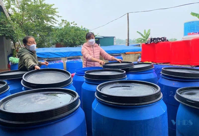 Nước mắm Khúc Phụ tất bật cho đơn hàng cuối năm