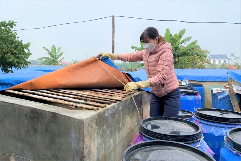 Nước mắm Khúc Phụ tất bật cho đơn hàng cuối năm