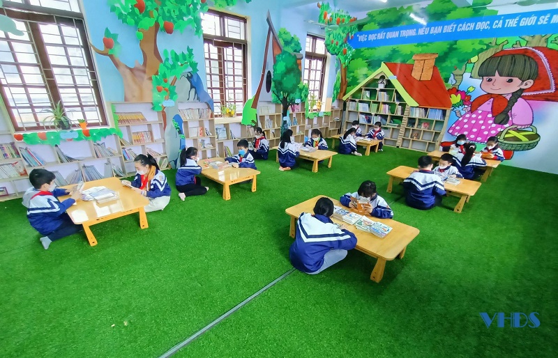 Xây dựng thư viện “xanh - sạch - đẹp” trong trường học