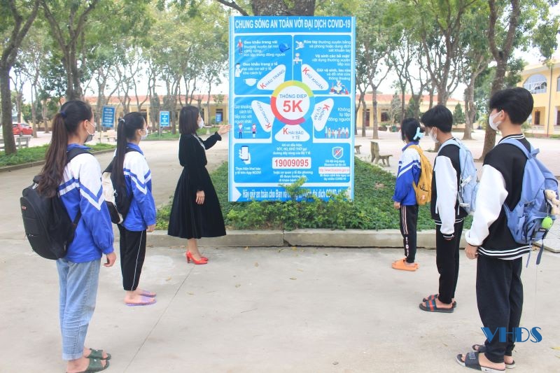 Huyện Quảng Xương nỗ lực đảm bảo chất lượng giáo dục trong mùa dịch