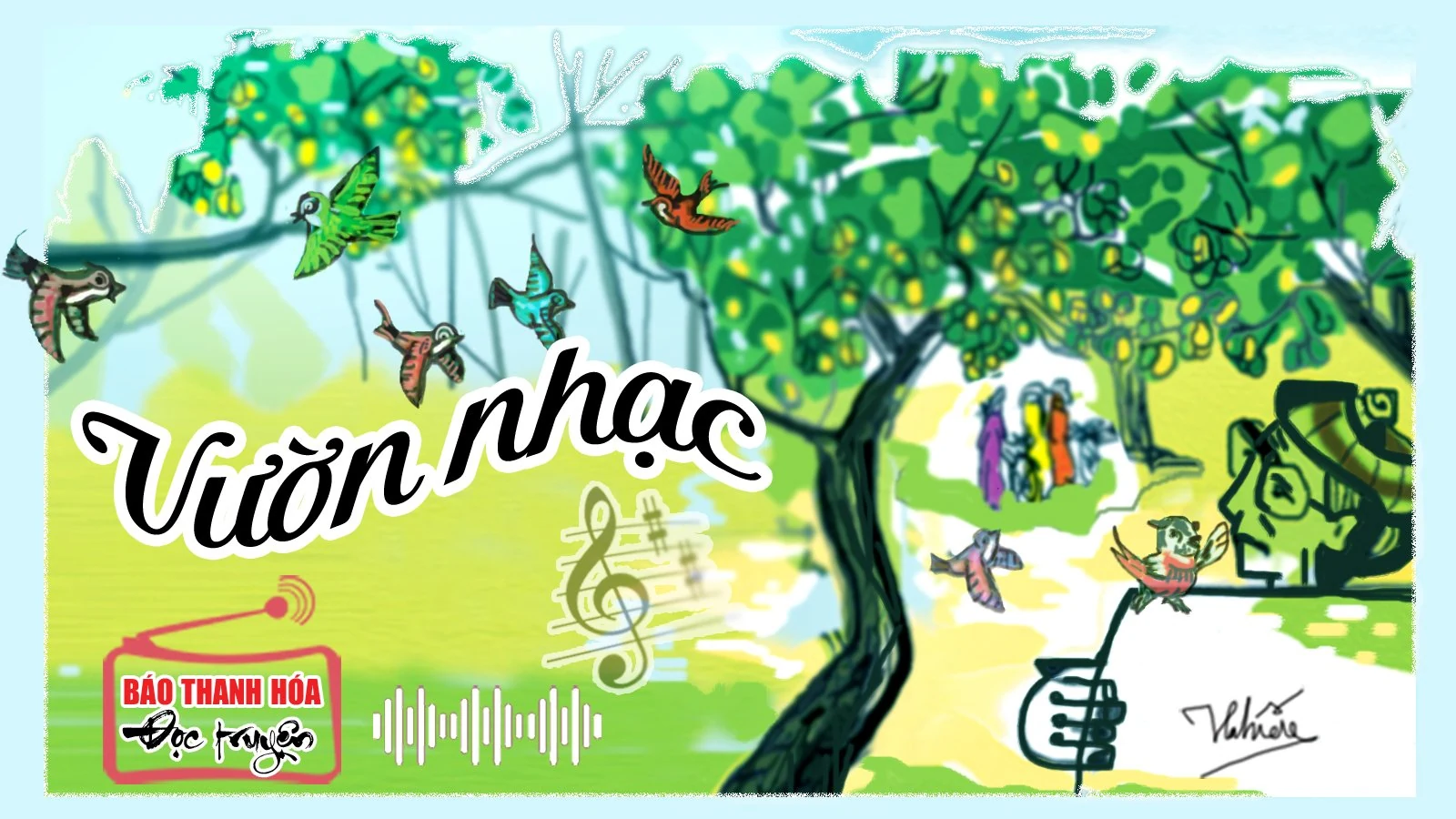 [Radio số 5] - Nghe đọc truyện: Vườn nhạc