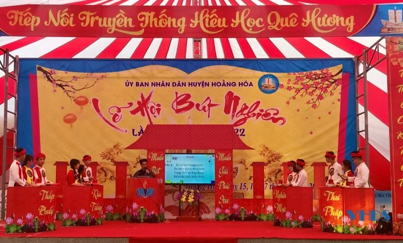 Sôi nổi các hoạt động tại Lễ hội Bút Nghiên lần thứ II năm 2022