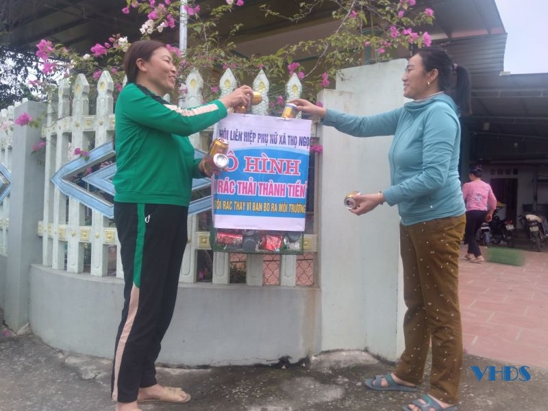 Lan tỏa mô hình “Từ thu gom phế liệu đến triệu phần quà” của phụ nữ huyện Triệu Sơn