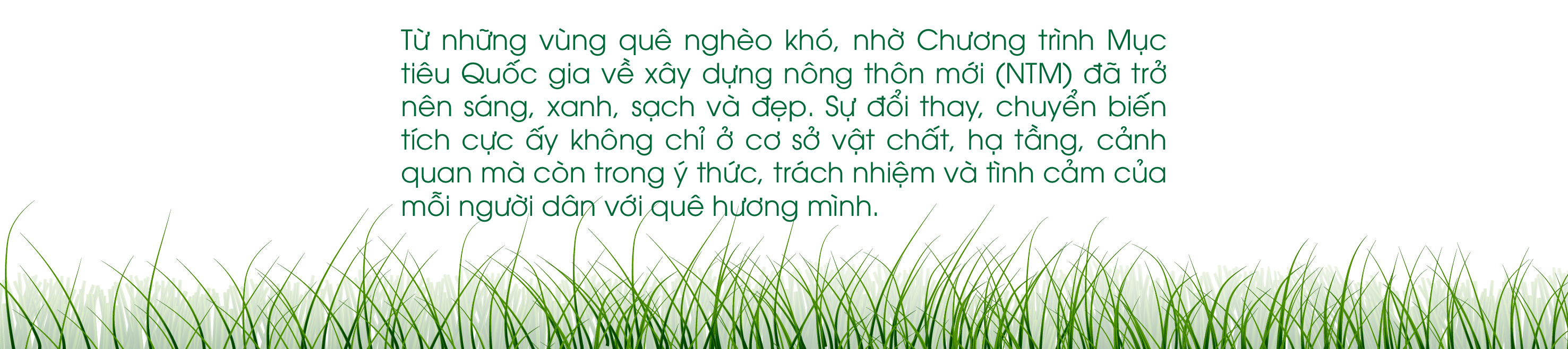 [E-Magazine] - Lòng dân ở miền quê đáng sống