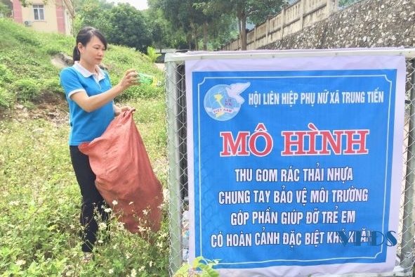 Hội LHPN Quan Sơn thực hiện hiệu quả tiêu chí môi trường trong xây dựng nông thôn mới