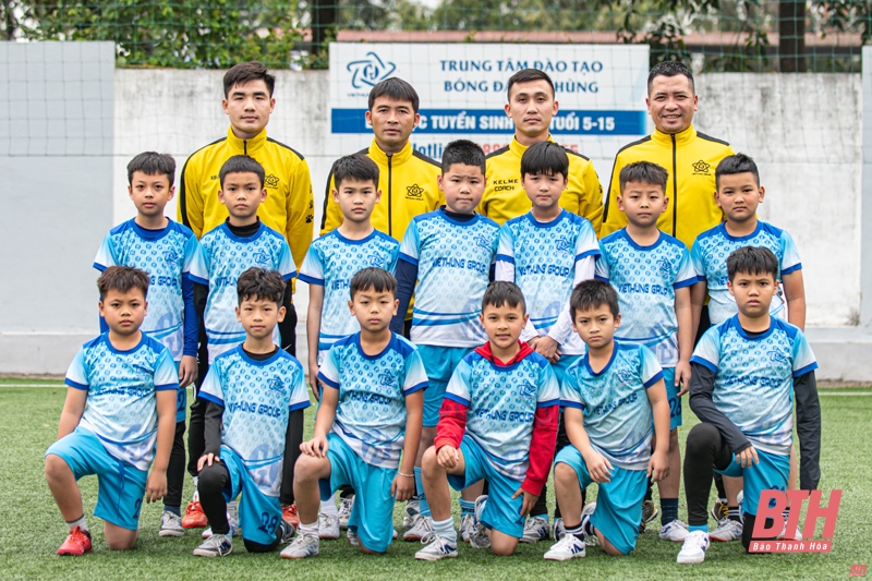 Đội U9 Việt Hùng Thanh Hóa gấp rút chuẩn bị lực lượng tham gia Giải vô địch U9 quốc gia 2022