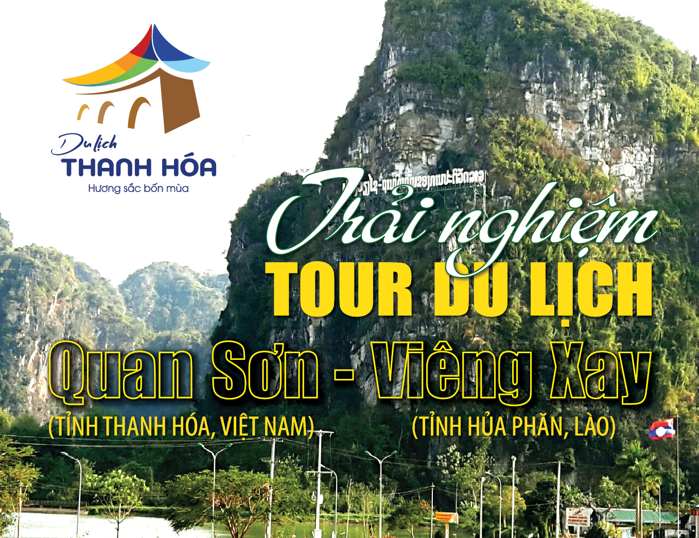 [Infographics] - Du lịch Thanh Hóa: Trải nghiệm tour du lịch Quan Sơn - Viêng Xay