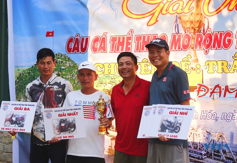 Cần thủ Hà Nội thắng lớn tại Giải câu cá thể thao thường kỳ mở rộng tháng 9
