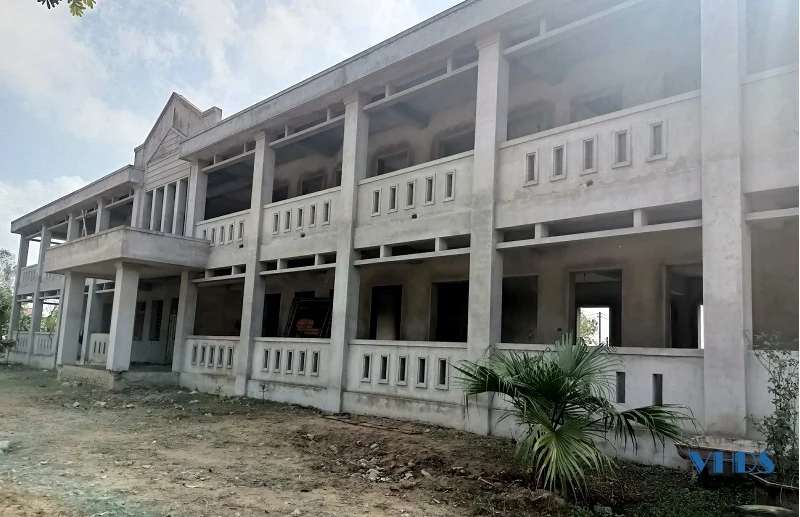 Cần đẩy nhanh tiến độ công trình trường THCS Thiệu Vũ
