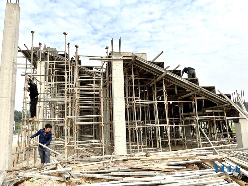 Gấp rút hoàn thiện Dự án hạ tầng Khu trung tâm văn hóa thể thao huyện Hà Trung