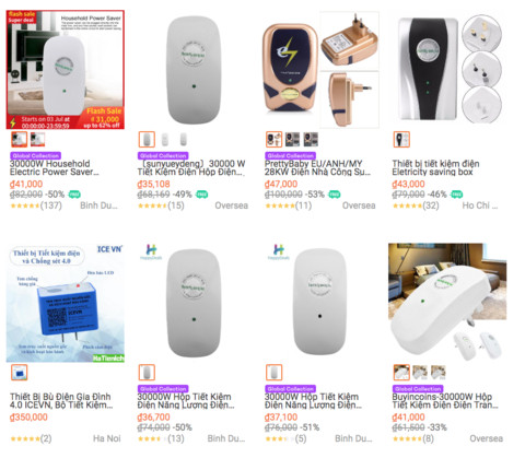 Lại thêm “bẫy lừa” bán thiết bị tiết kiệm 45% tiền điện mỗi tháng