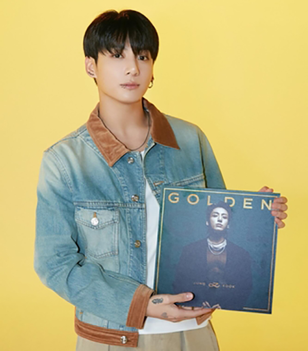 Jungkook phát hành album solo đầu tiên mang tên “Golden”
