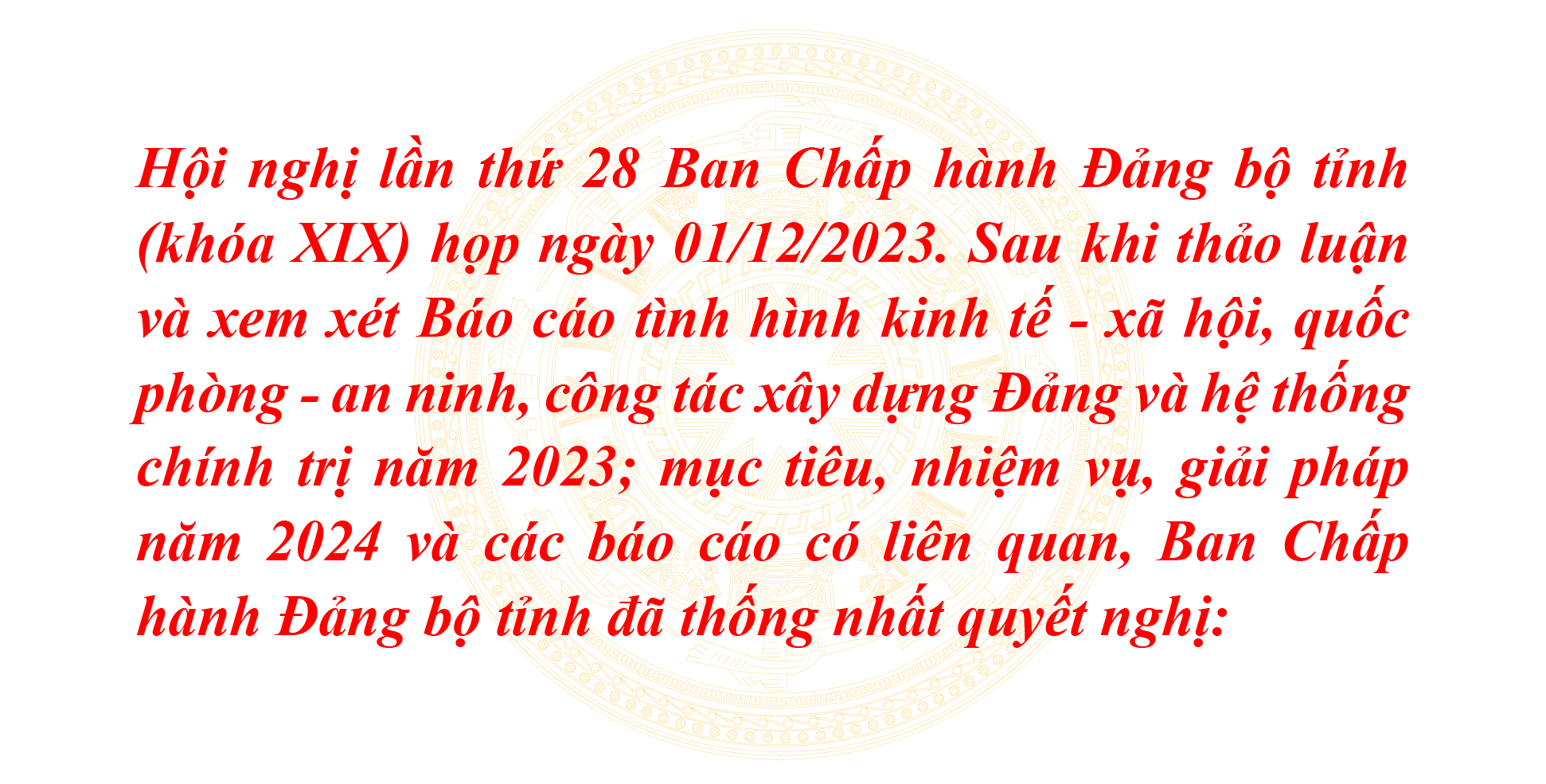 [E- Magazine] – Nghị quyết của Ban Chấp hành Đảng bộ tỉnh Thanh Hóa về phương hướng, nhiệm vụ năm 2024