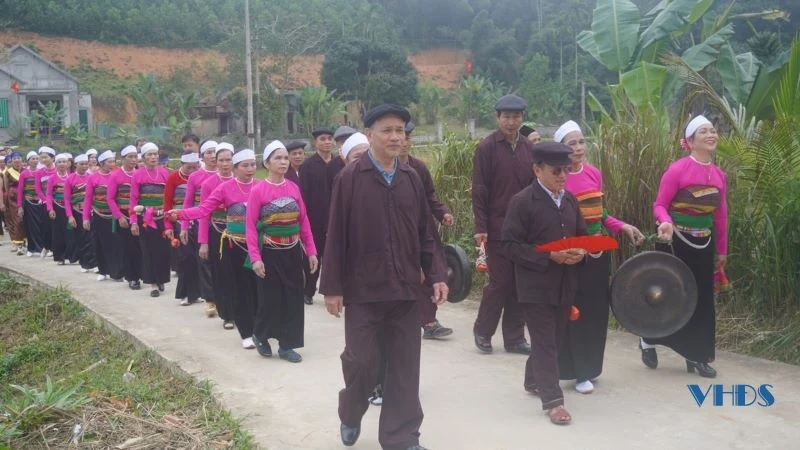 Lễ hội cơm mới của đồng bào dân tộc Mường xã Phượng Nghi (Như Thanh)