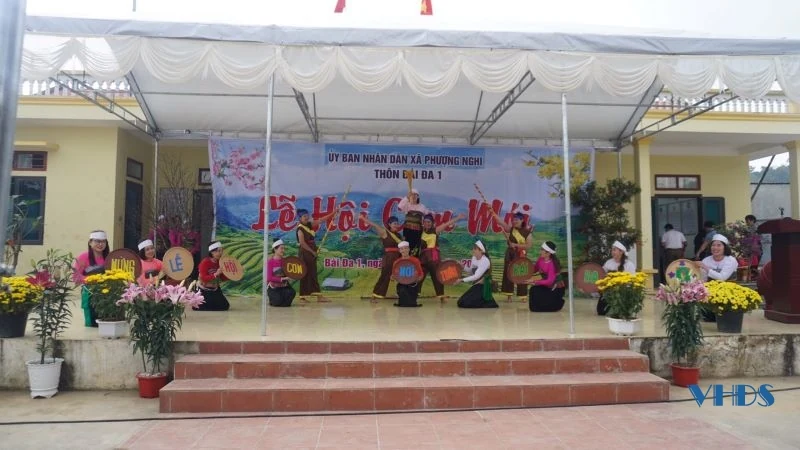 Lễ hội cơm mới của đồng bào dân tộc Mường xã Phượng Nghi (Như Thanh)