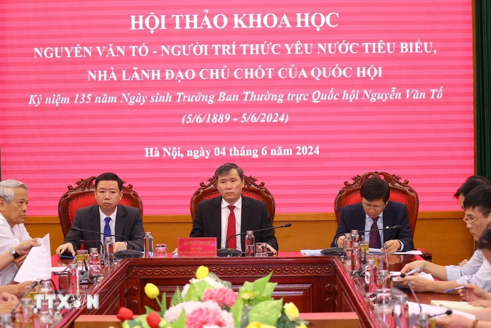 Tri ân cuộc đời cao đẹp và đạo đức cách mạng của cụ Nguyễn Văn Tố