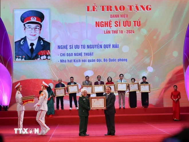Thay đổi quy định xét tặng danh hiệu “Nghệ sỹ Nhân dân” và “Nghệ sỹ Ưu tú”