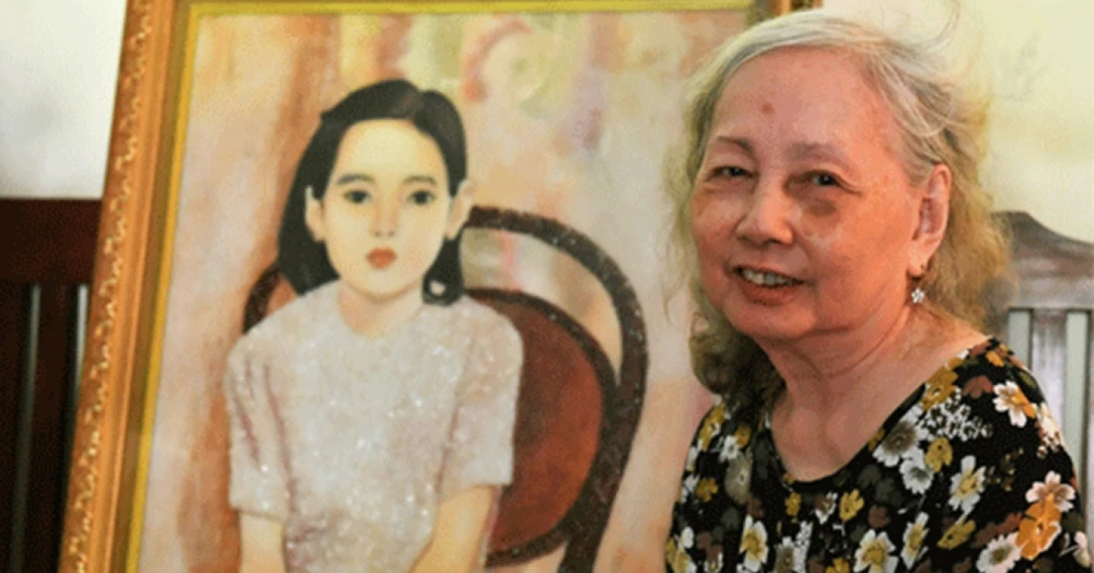Nguyên mẫu trong bức tranh Em Thúy của danh họa Trần Văn Cẩn qua đời