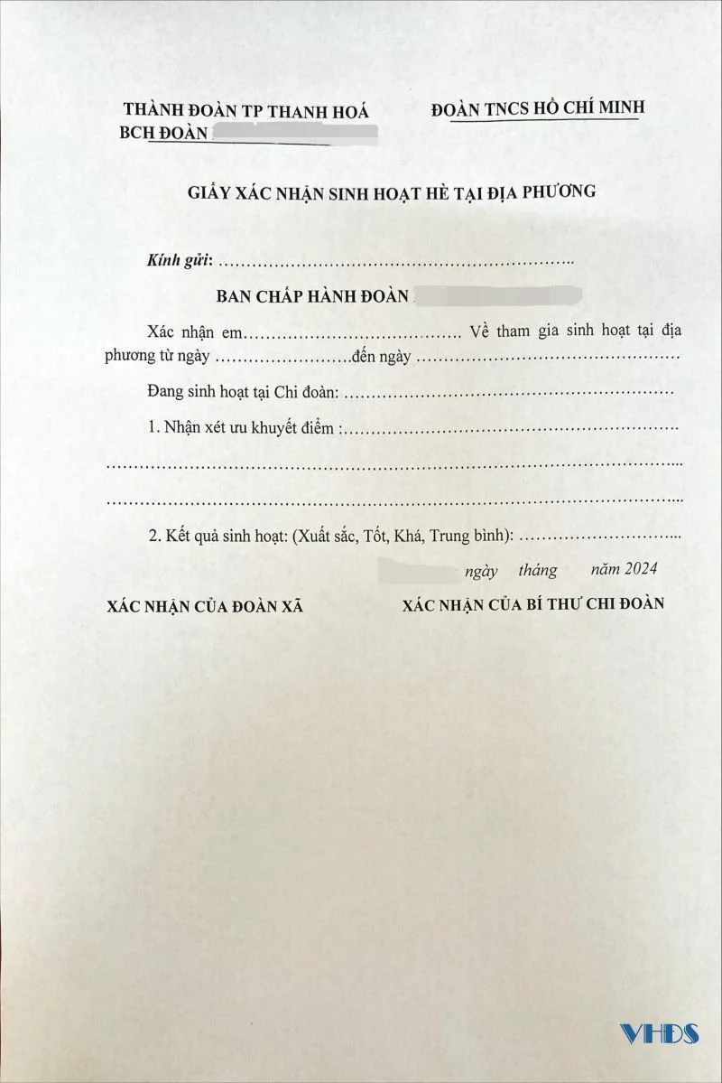 Sinh hoạt hè: Đừng chỉ là hình thức! 
