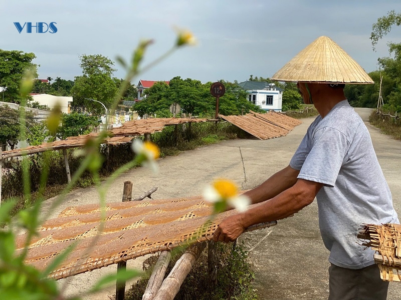 Bánh đa làng Đắc Châu - lưu giữ vị quê, tình quê 