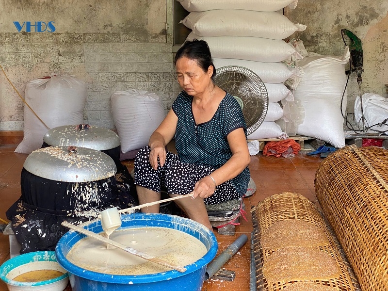 Bánh đa làng Đắc Châu - lưu giữ vị quê, tình quê 