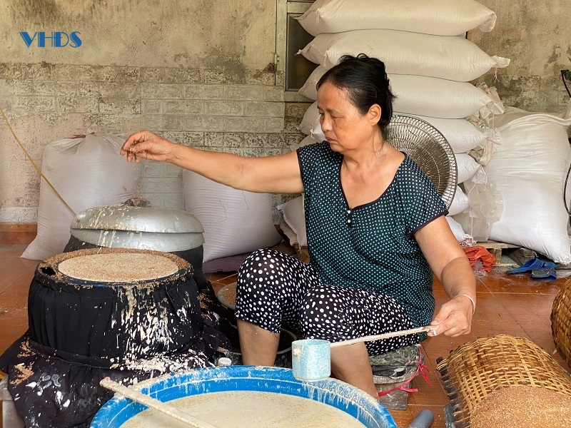 Bánh đa làng Đắc Châu - lưu giữ vị quê, tình quê 