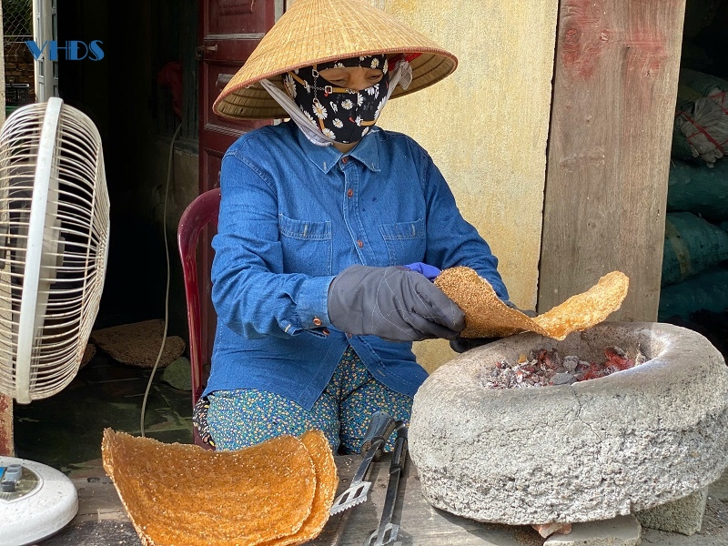 Bánh đa làng Đắc Châu - lưu giữ vị quê, tình quê 