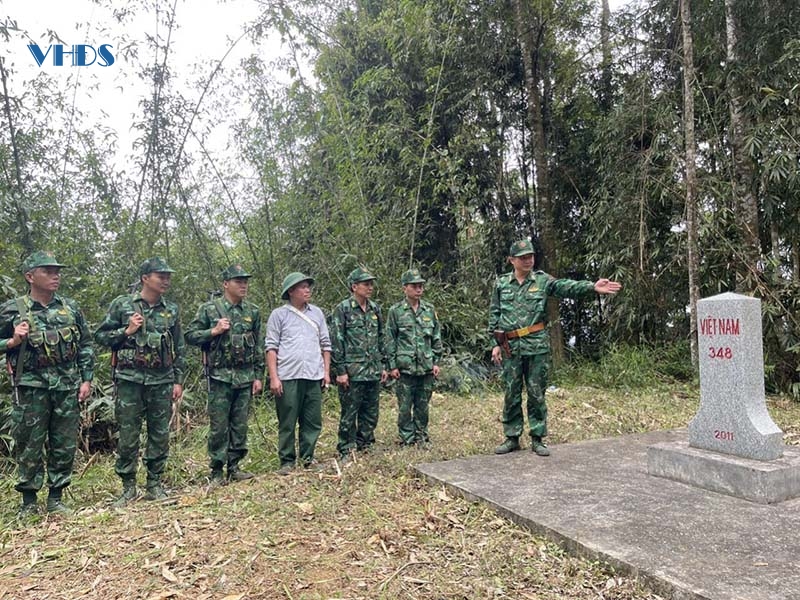 Những người tham gia bảo vệ an ninh biên giới